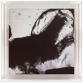 Impact I - High Resolution Giclee Printed Canvas Framed in Contemporary Clear Acrylic Frame